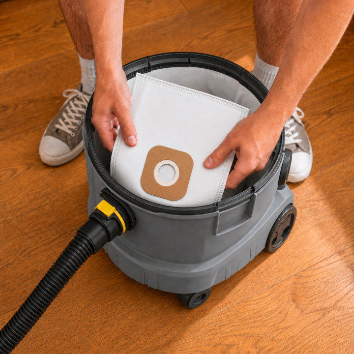 ZESTAW 10X Worek do odkurzacza KARCHER T7/1 T8/1 T 8/1L T11/1 Classic 6.904-084.0