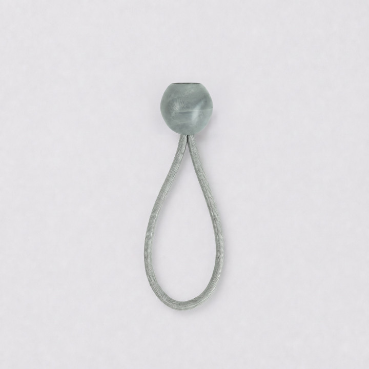 Gumka mocująca 10 cm, SZARA